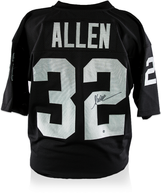 Zoom - Marcus Allen Jersey Raiders (650x665), Png Download