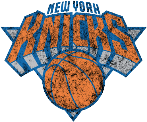 New York Knicks 2011-present Alternate Logo Distressed - New York Knicks Logo Png (822x1086), Png Download