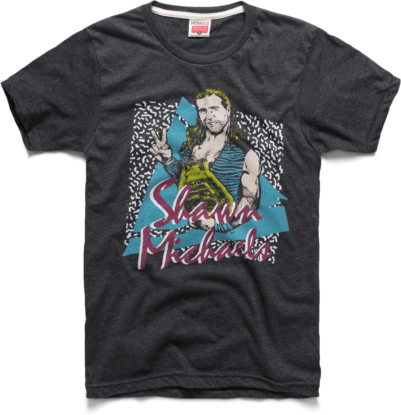 Vintage Shawn Michaels T Shirt Retro Wrestling T Shirts - Justice League (2000x2000), Png Download