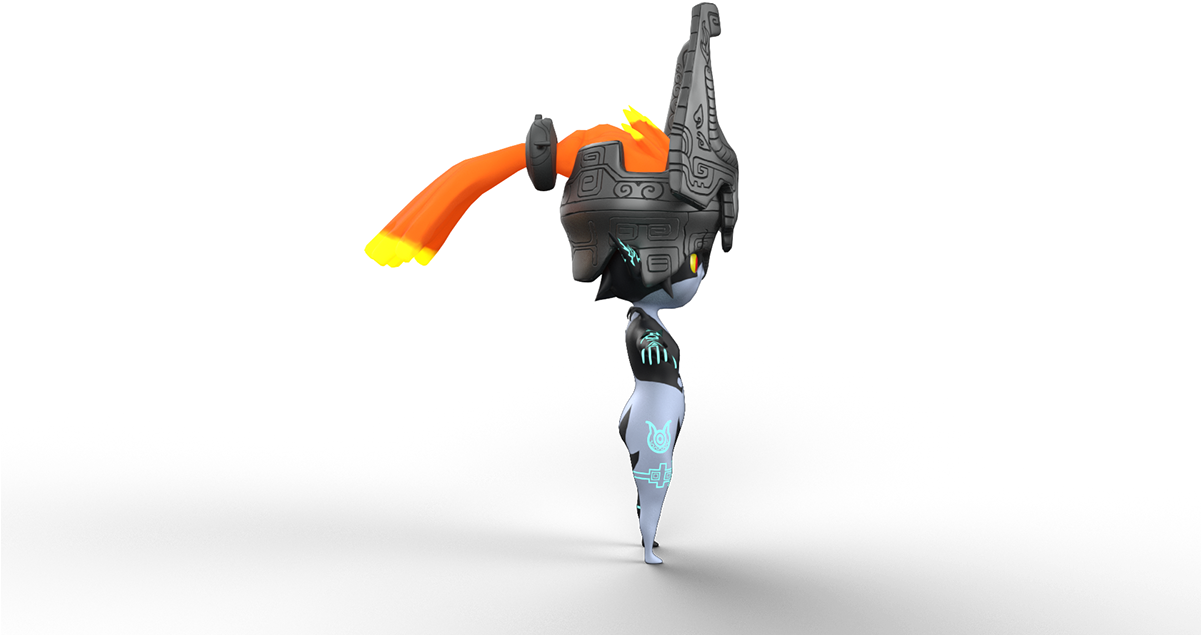 In This Project I Tried To Recreate The Character Midna - Water Gun (1200x675), Png Download