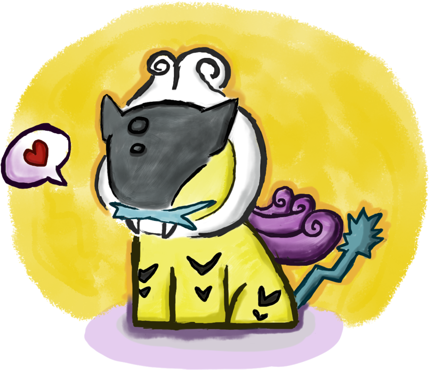 Cute Raikou (900x784), Png Download