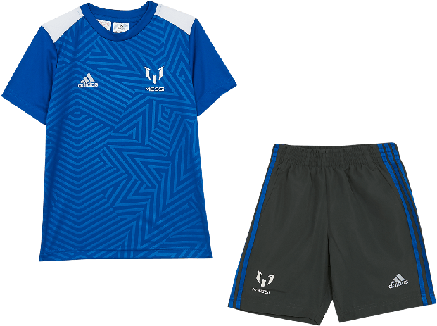 Blue Youth Messi Football Clothing Set - Board Short (700x700), Png Download