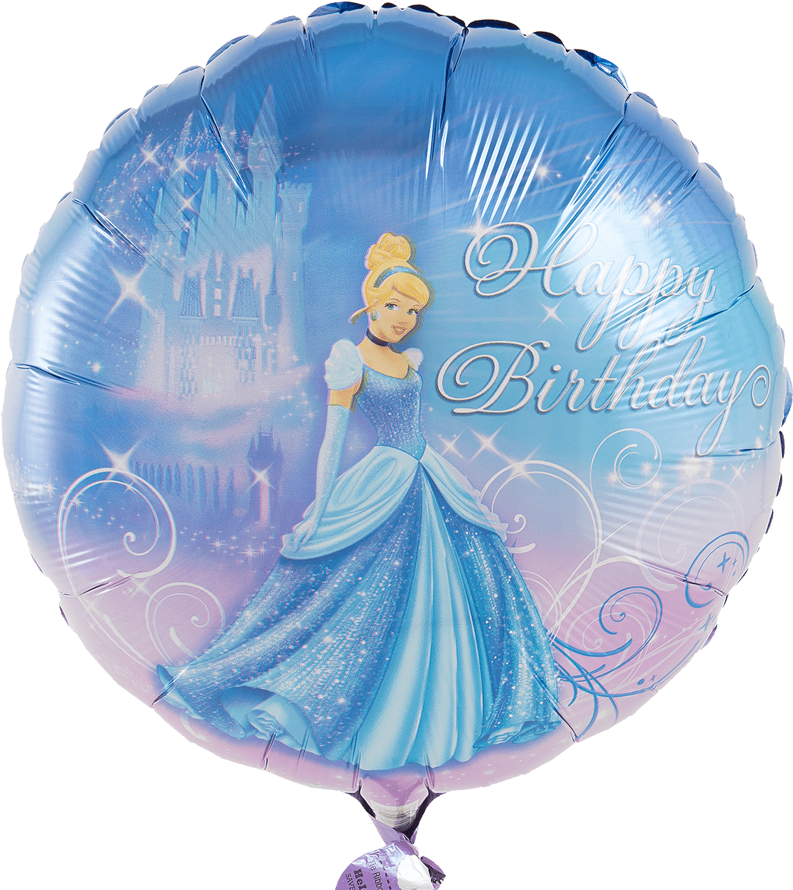 Cinderella Happy Birthday - Cinderella Shape Balloon Png (1400x1400), Png Download