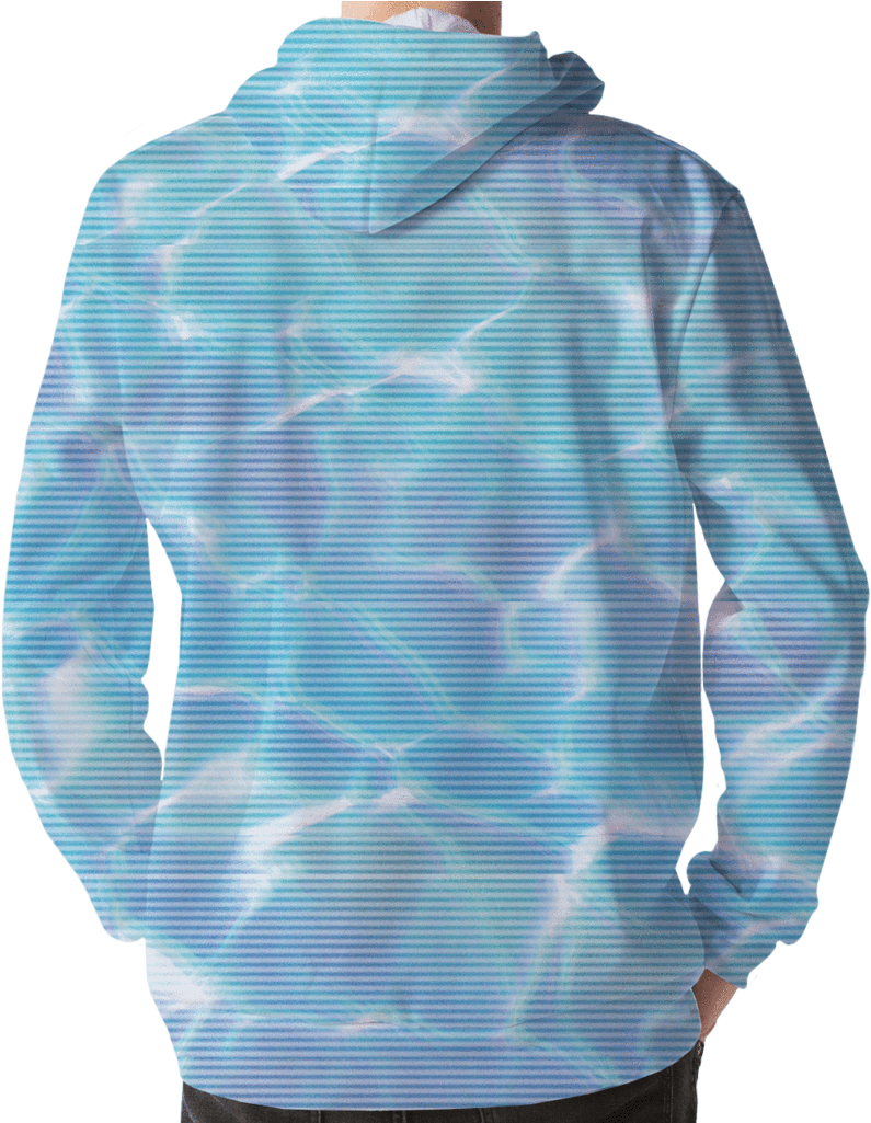 Sega Vaporwave Hoodie - Sweatshirt (820x1024), Png Download