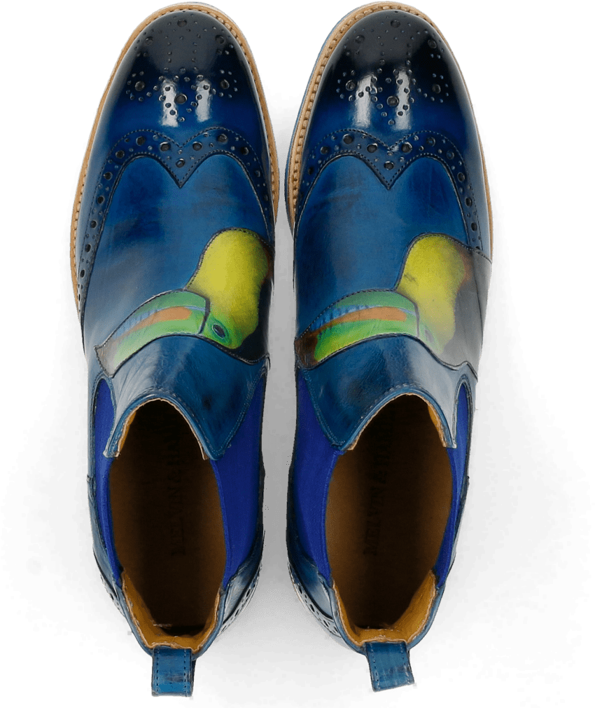 Ankle Boots Amelie 44 Bluette Screen Shot Tucan - Leather (1024x1024), Png Download