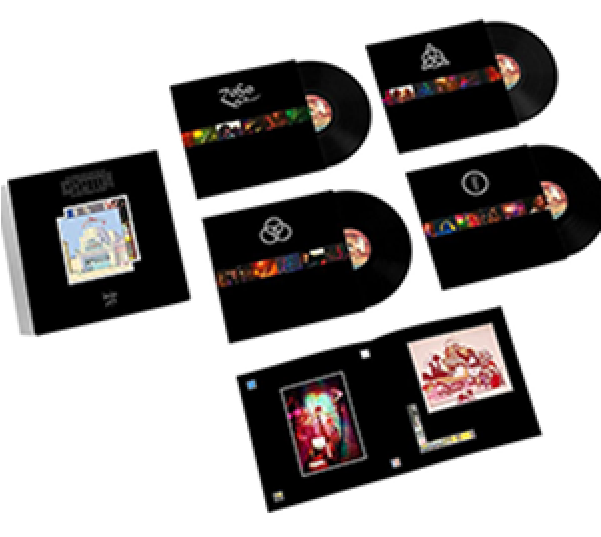 Led Zeppelin The Song Remains The Same 4 Lp Box (600x800), Png Download