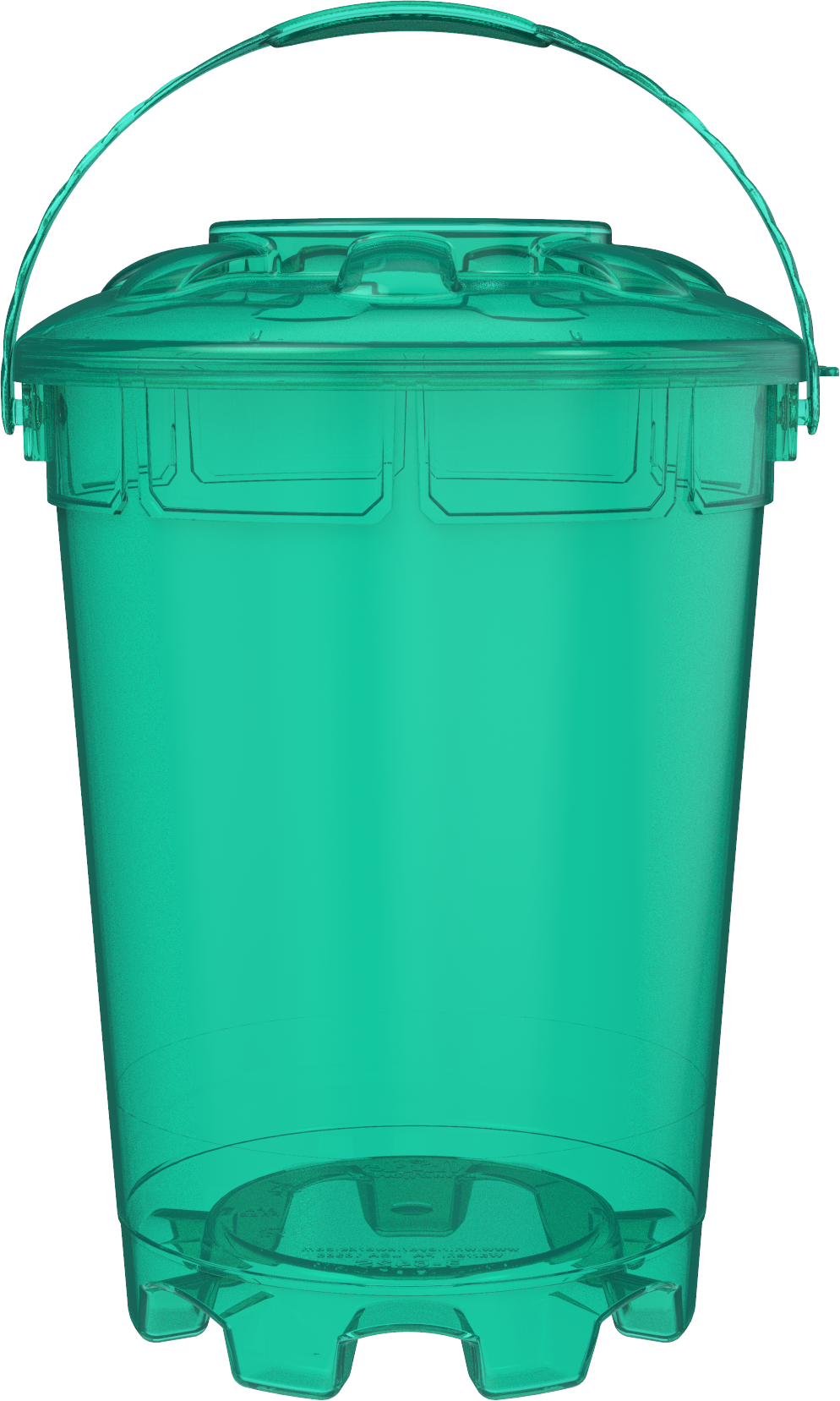 Calypso Teal - Plastic (994x1657), Png Download