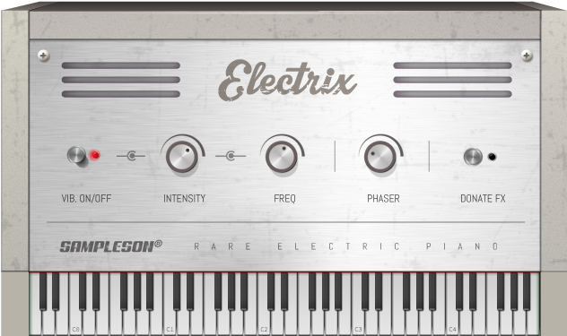 New Free Electric Piano - Electrix Piano Vst Sampleson (700x456), Png Download