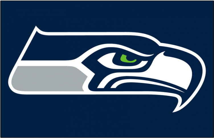 Seattle Seahawks Iron On Stickers And Peel-off Decals - Seattle Seahawks (750x930), Png Download