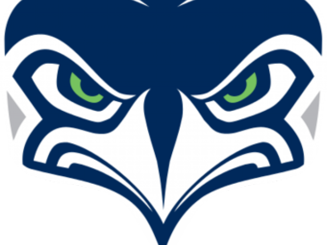 Seattle Seahawks Clipart Coloring - Seahawks New Logo (640x480), Png Download