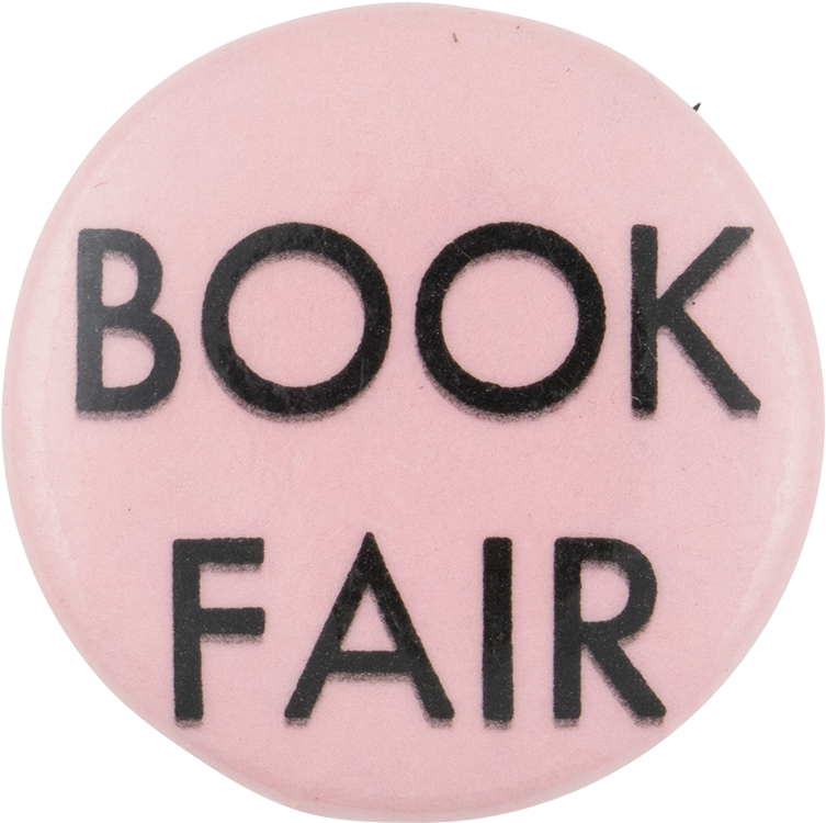 Book Fair Pink Event Button Museum - Scholastic Book Fairs (1000x907), Png Download