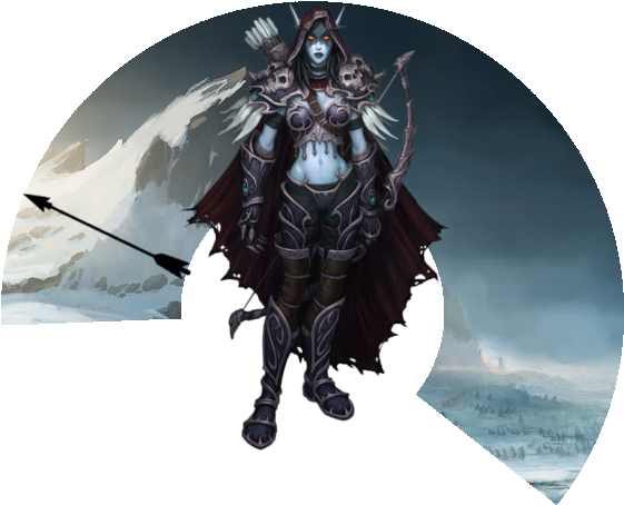 Sylvanas Windrunner - Sylvanas Windrunner Armor (588x588), Png Download