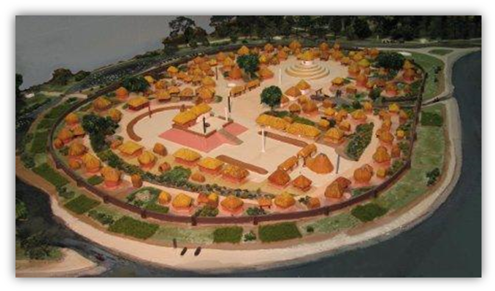 Reconstructed - Ocmulgee National Monument (997x590), Png Download