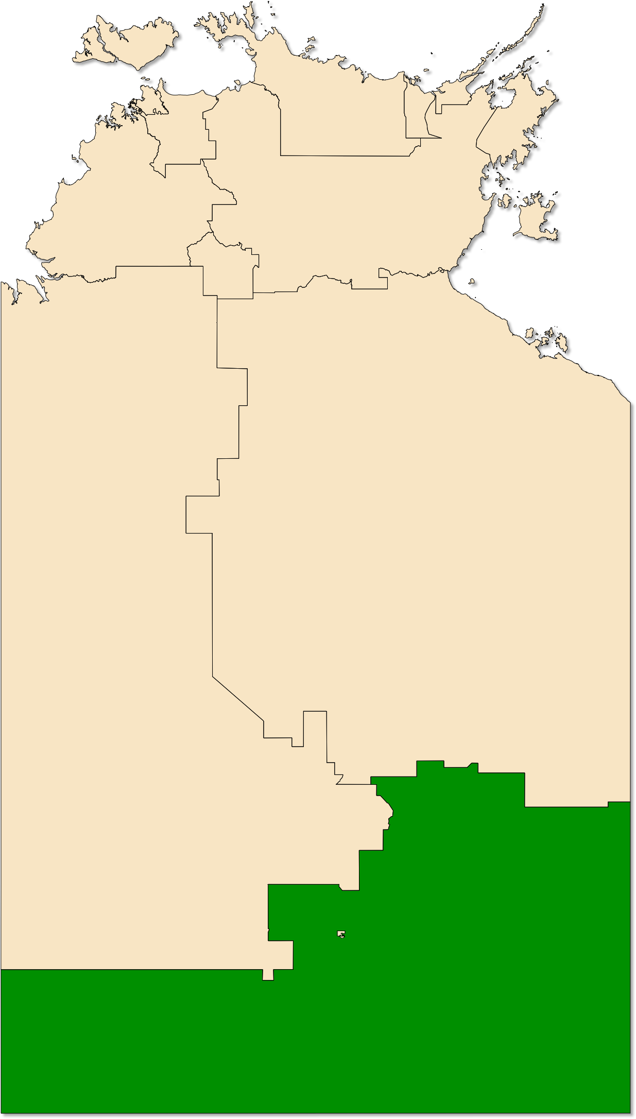 Northern Territory Electorates (1680x2400), Png Download