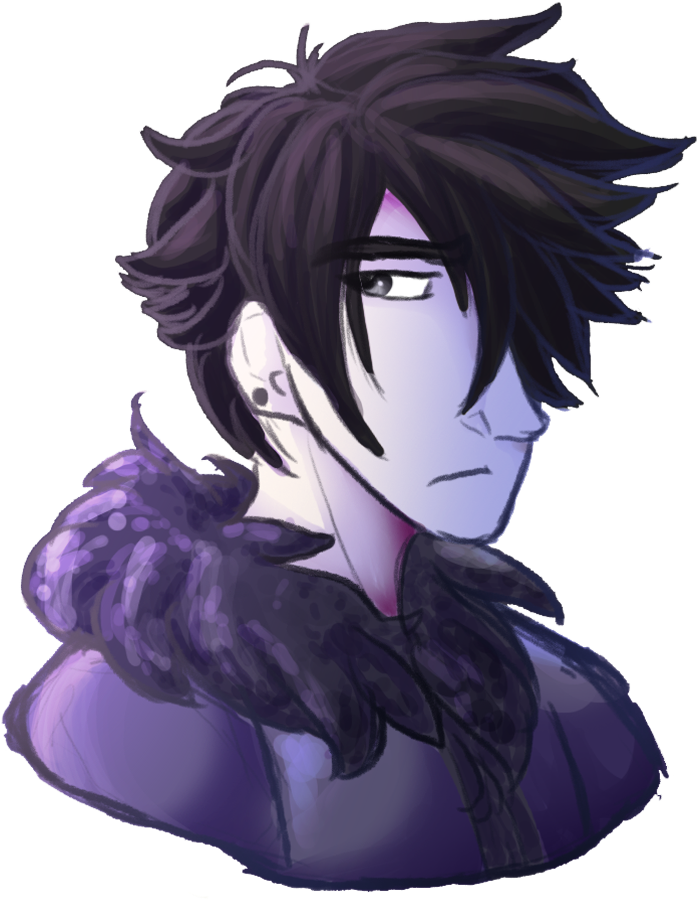 Gothic Girl Minecraft Skins Herobrine Gothic Girl Minecraft - Anime (2786x2152), Png Download