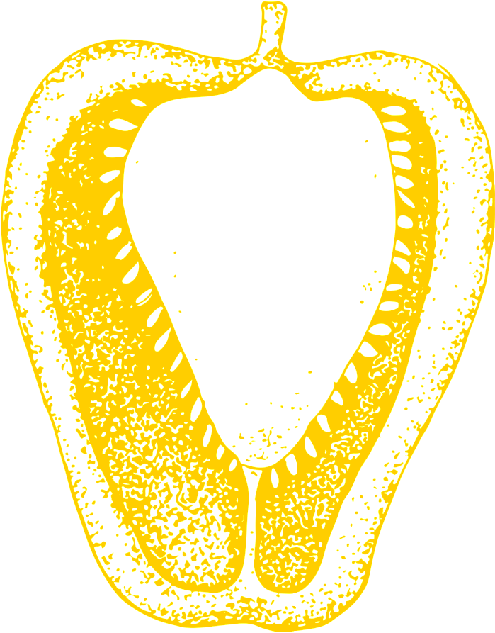 Hand Drawn Green Pepper Transparent Vegetables - Illustration (1024x1024), Png Download