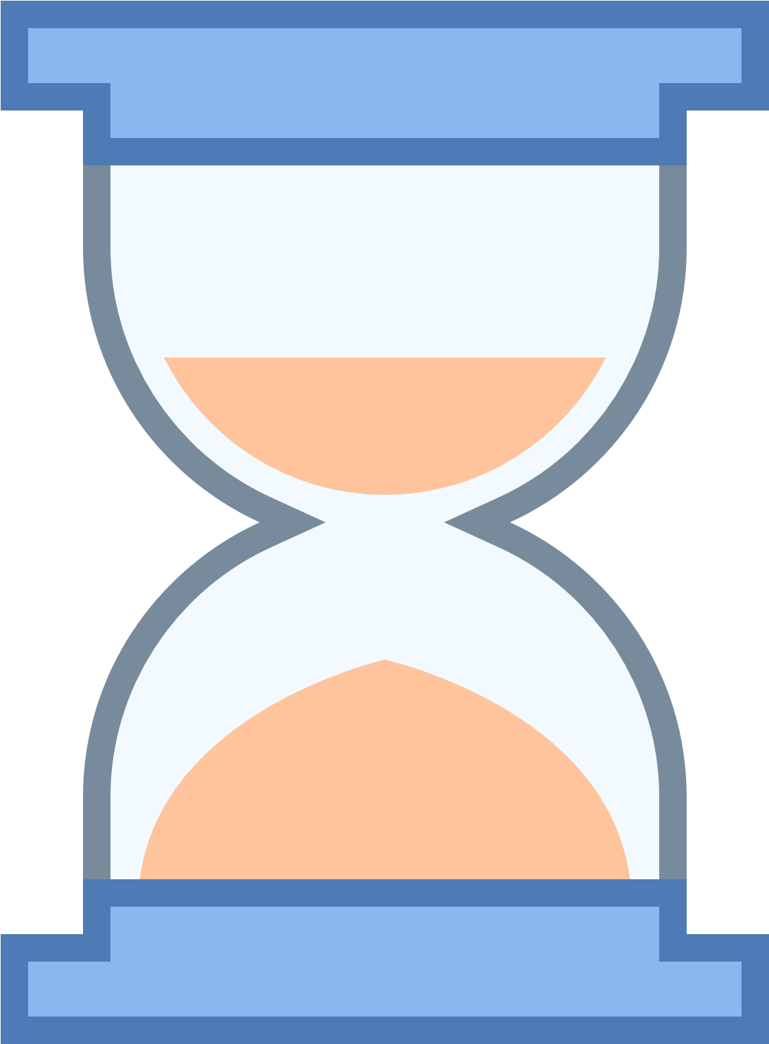 Free Download At Icons8 - Empty Hourglass Icon (1600x1600), Png Download