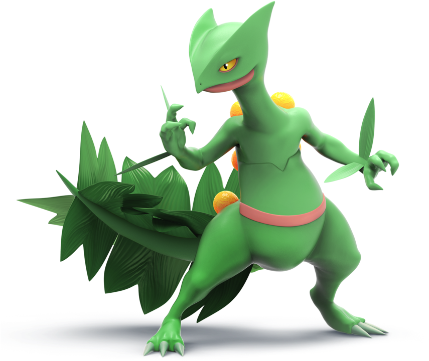 Sceptile - Sceptile Smashified Transparent (893x894), Png Download