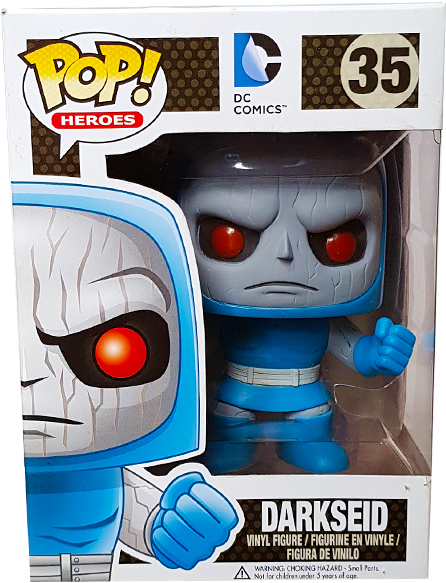 Darkseid Pop Vinyl Figure - Funko Pop Superman Traje Negro (600x600), Png Download
