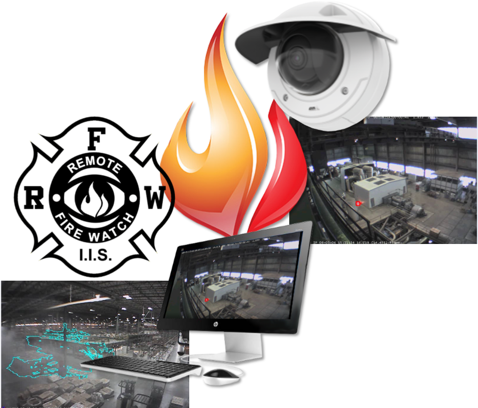 I - I - S - Remote Fire Watch Camera System - Output Device (937x816), Png Download