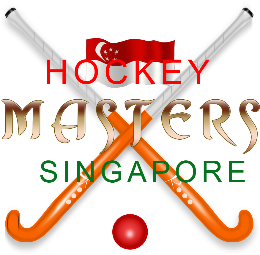 Elegant, Playful, Flag Logo Design For Hockey Masters - Cartoon Hockey Stick And Ball (900x876), Png Download