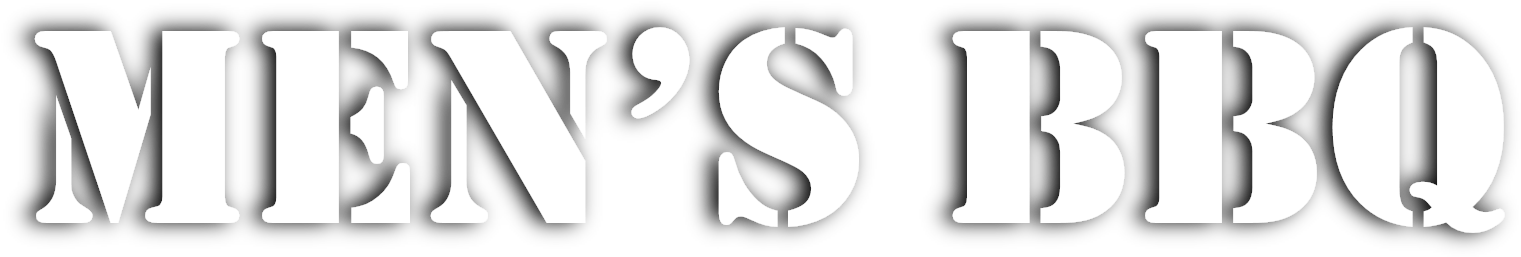 Men's Free Bbq - Black-and-white (1893x668), Png Download