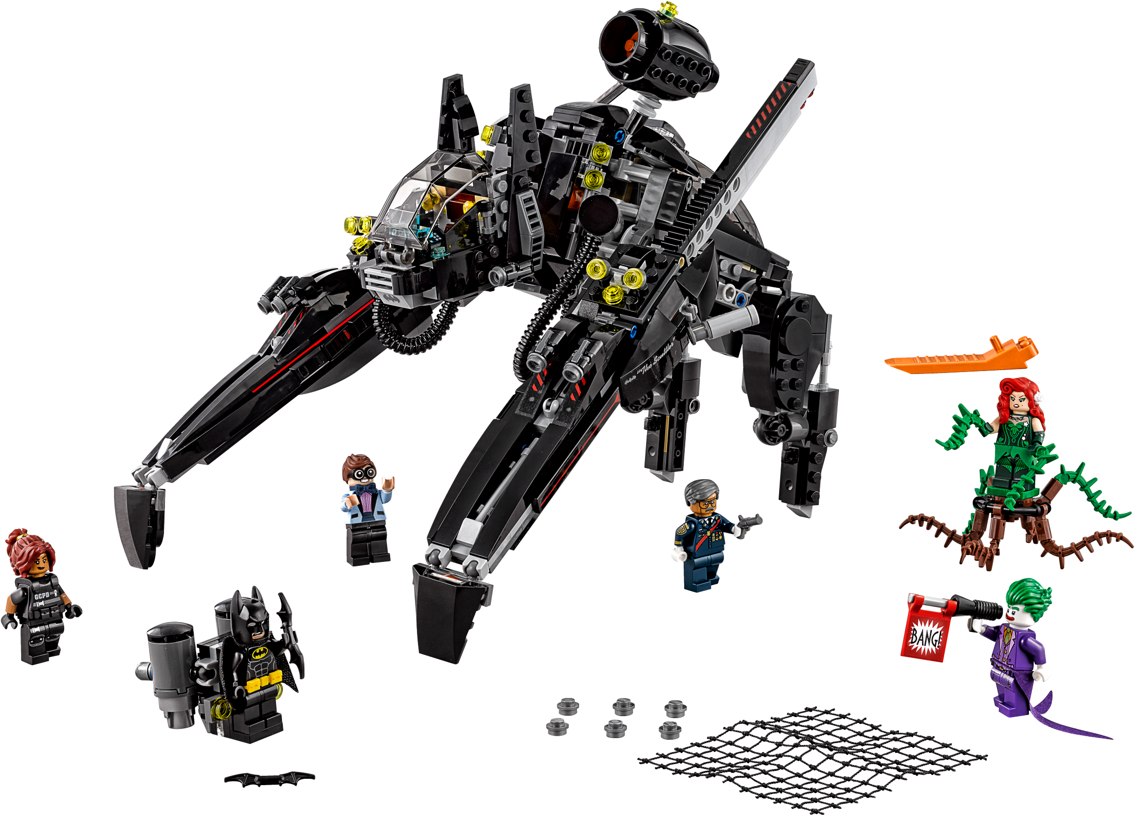 The Scuttler - Batman Lego Movie Sets (2400x1800), Png Download