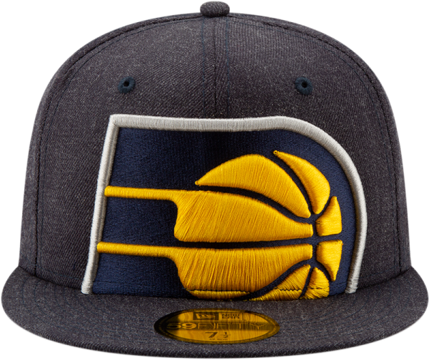 Indiana Pacers New Era Logo Flipped 59fifty Hat - Indiana Pacers P Logo (600x600), Png Download
