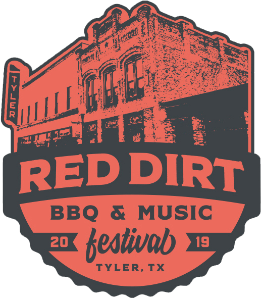 Red Dirt Bbq Festival Festival Logo - Label (534x607), Png Download