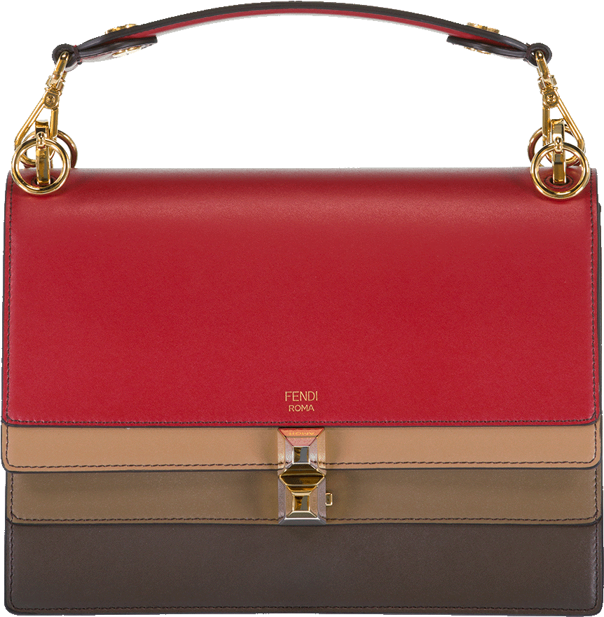 Fendi - Shoulder Bag (960x1223), Png Download