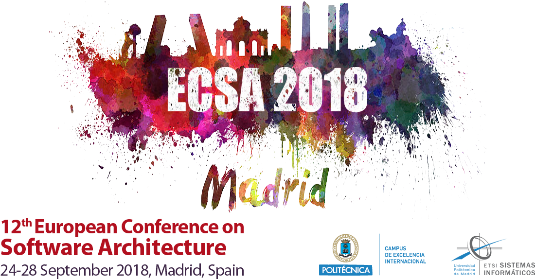 Madrid Skyline In Watercolor (1181x600), Png Download