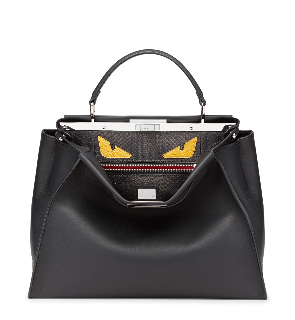 8bn210 11k H95 - Fendi Limited Edition Peekaboo Bag (995x1080), Png Download