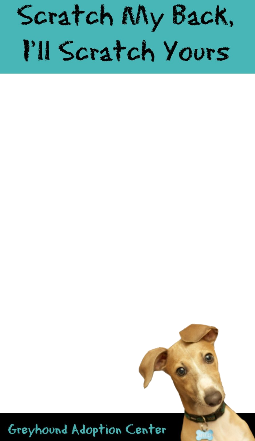 Snapchat Geofilter For Non Profit Greyhound Adoption - Companion Dog (893x1541), Png Download