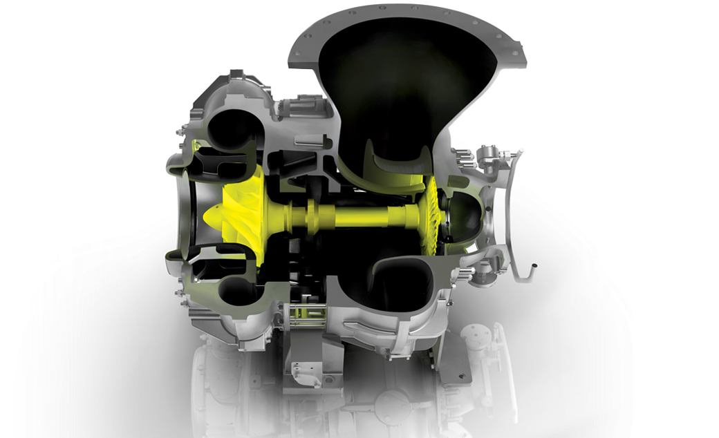 Innovative Shaft Sealing Means No Leakage At Very Low - Turbine (1042x670), Png Download