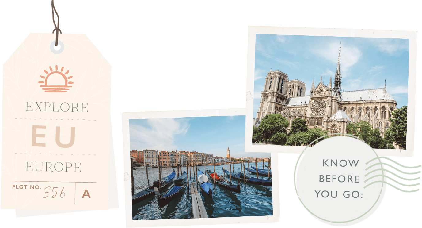 Europe Travel Guide - Notre Dame De Paris (1395x746), Png Download