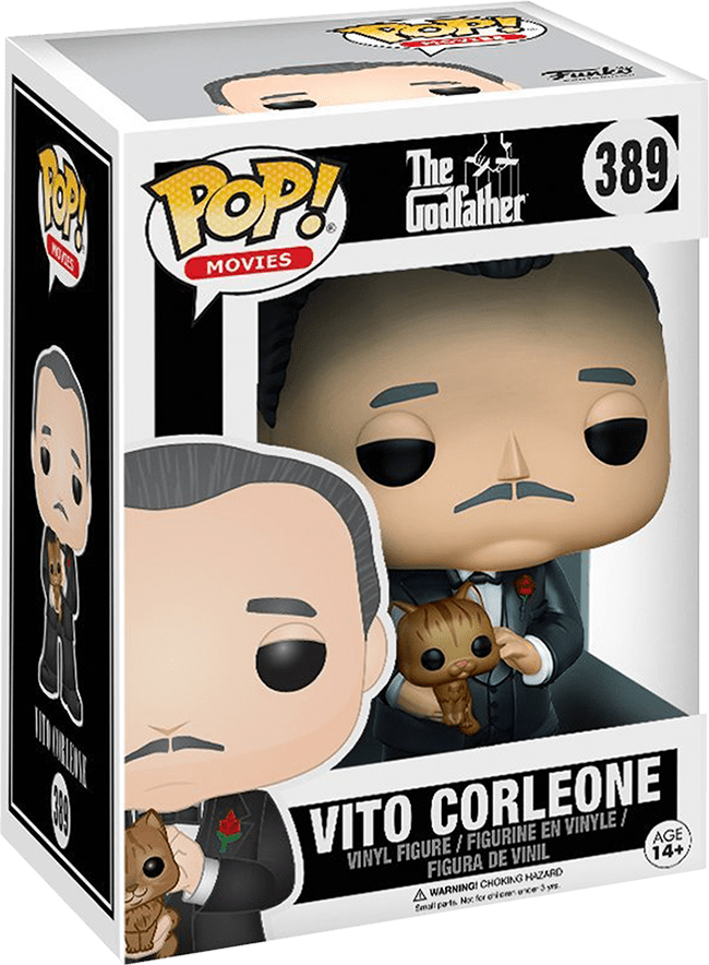 Funko Pop Movies The Godfather Vito Corleone - Vito Corleone Funko Pop (650x884), Png Download