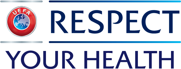 11 Jul 2017 Uefa Respect Your Health - Crest (945x354), Png Download