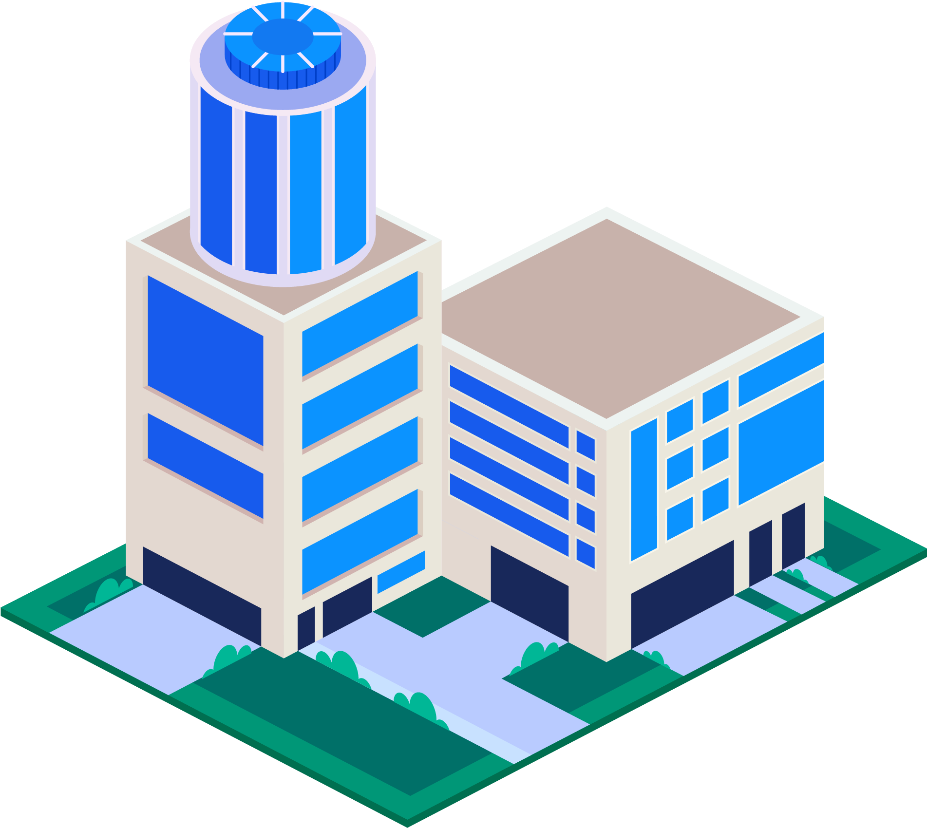 5d City Life Dimensional Png And Vector Image - House (2501x2501), Png Download