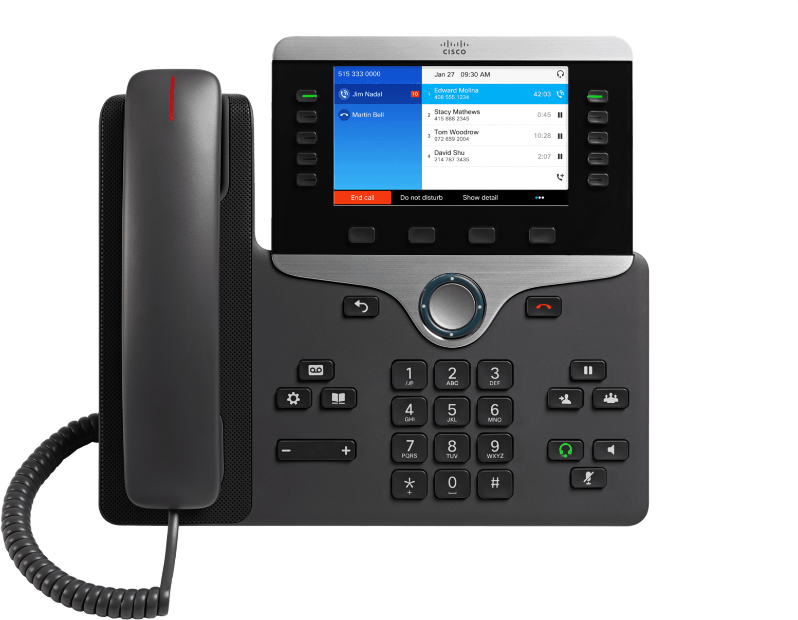 Cisco - Cisco 8841 (1800x1349), Png Download