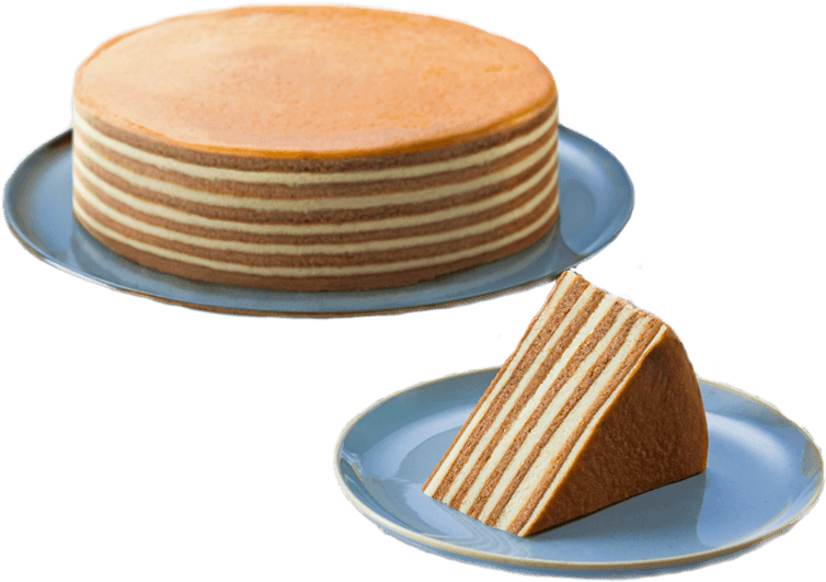 Thousand Layer Cake Original Per Piece - Dobos Torte (800x800), Png Download