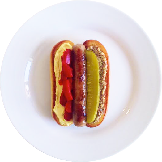 Drunchie Of The Week - Chicago-style Hot Dog (524x524), Png Download