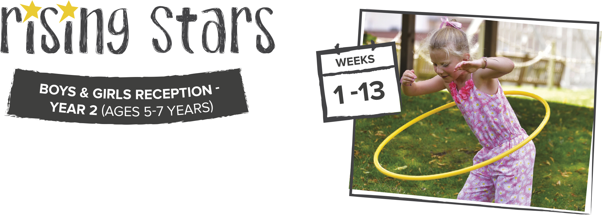 Our Rising Stars Courses Cover A Multitude Of Different - Toddler (2138x758), Png Download