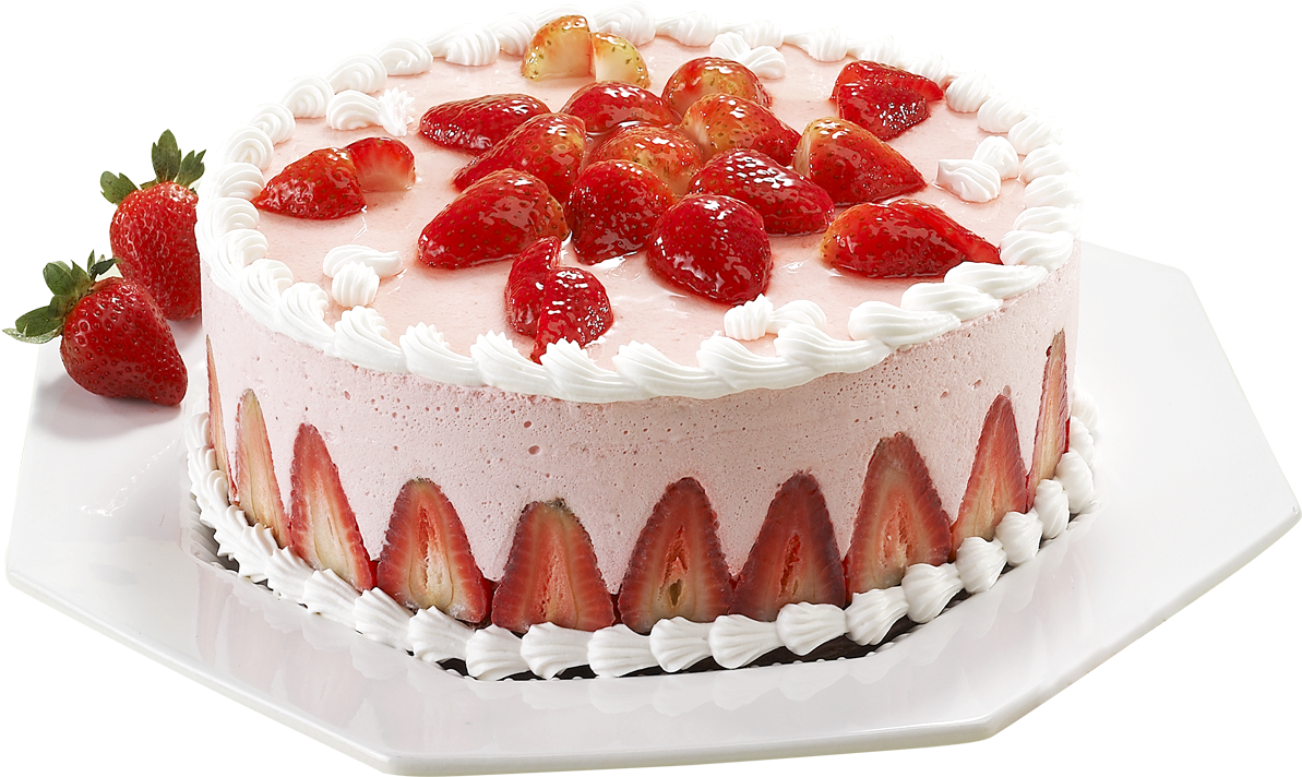 Strawberry Mousse (1240x886), Png Download