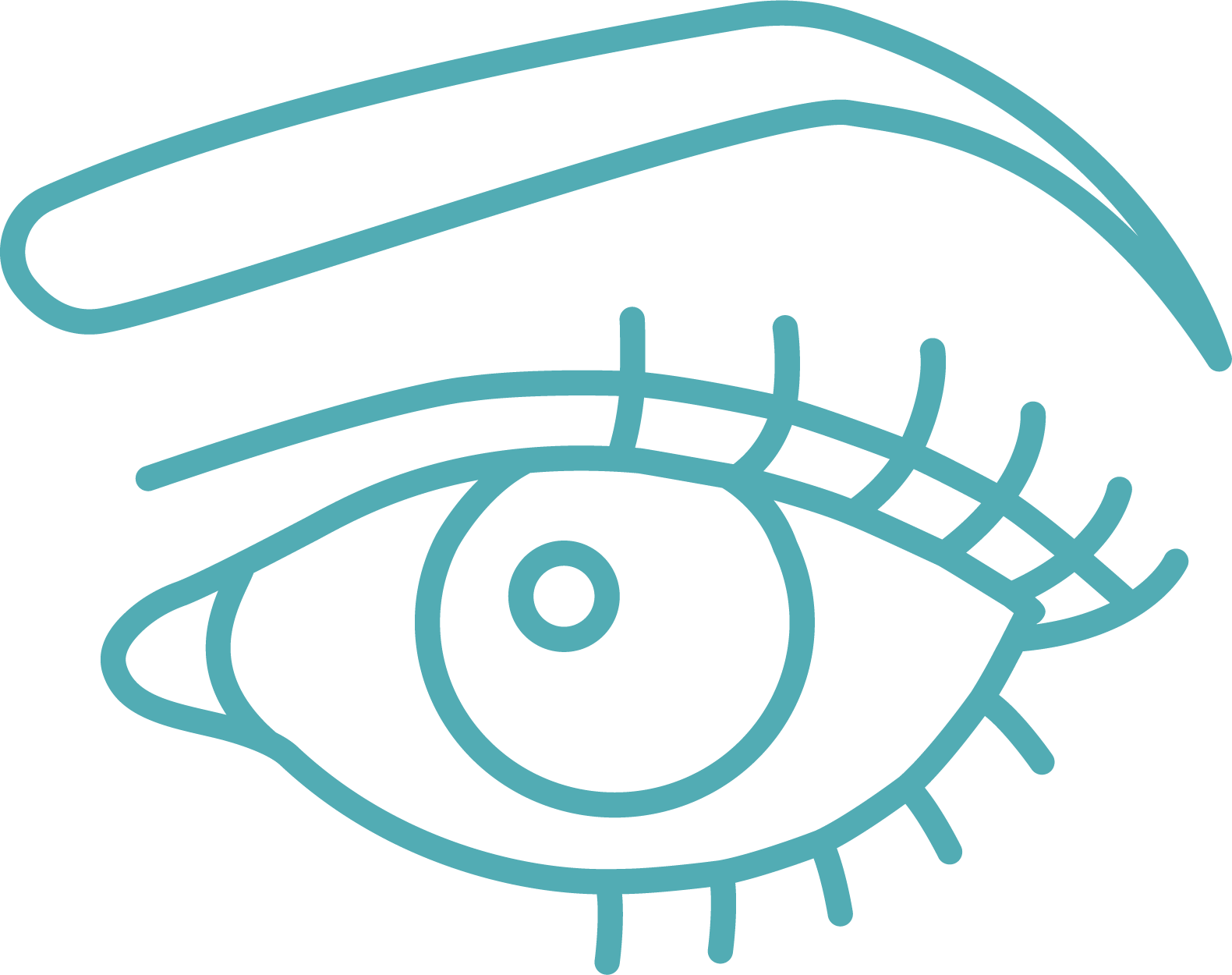 Latisse Eyelash Treatment - Ojo Para Colorar (1580x1250), Png Download