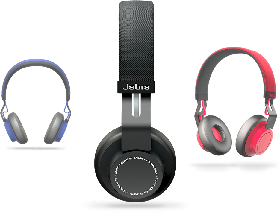 Jabra Move Wireless Headphones (970x712), Png Download