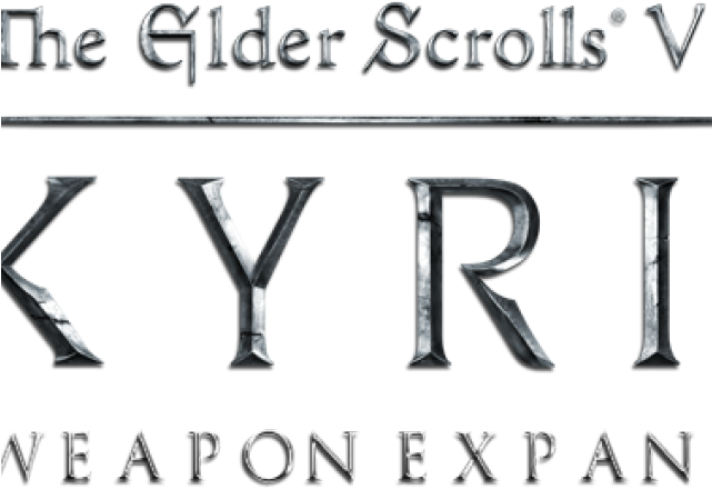 The Elder Scrolls Clipart Skyrim Png - Skyrim (640x480), Png Download