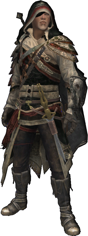 Fleet Featherstone - Breton Assassin/swordsman - Assassin Human Rogue (366x942), Png Download