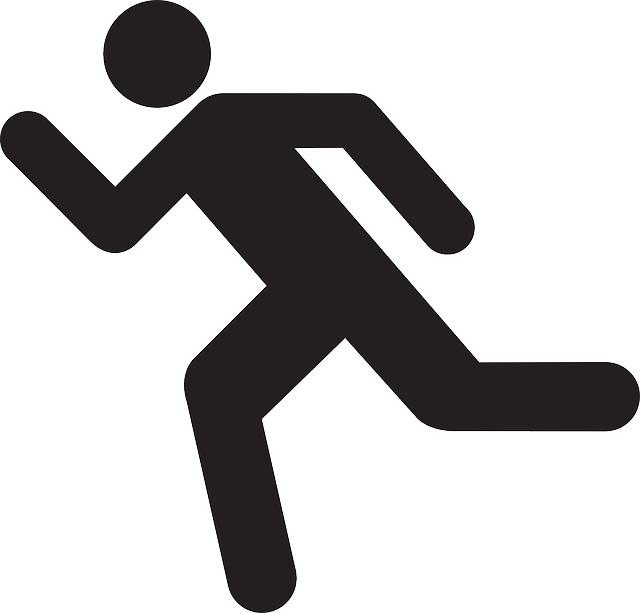 Running Boy Emoji - Estadisticas De Actividad Fisica En Mexico (640x613), Png Download