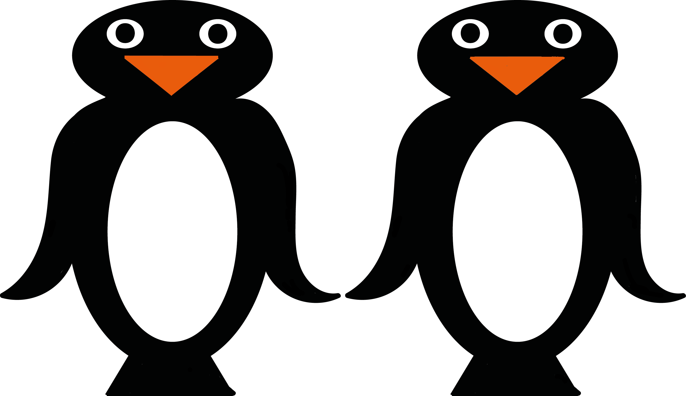 Adã©lie Penguin (2880x1662), Png Download