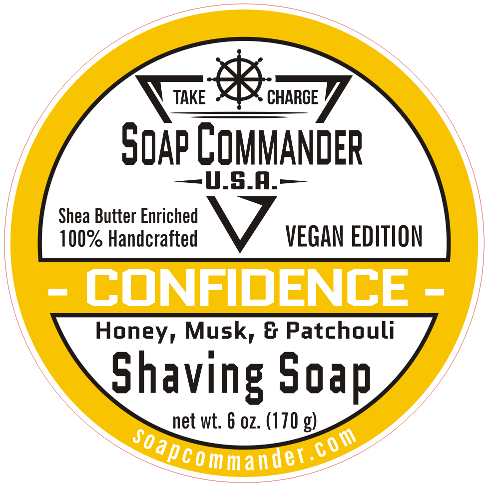 Confidence Shave Soap V=1540930363 - Circle (977x975), Png Download